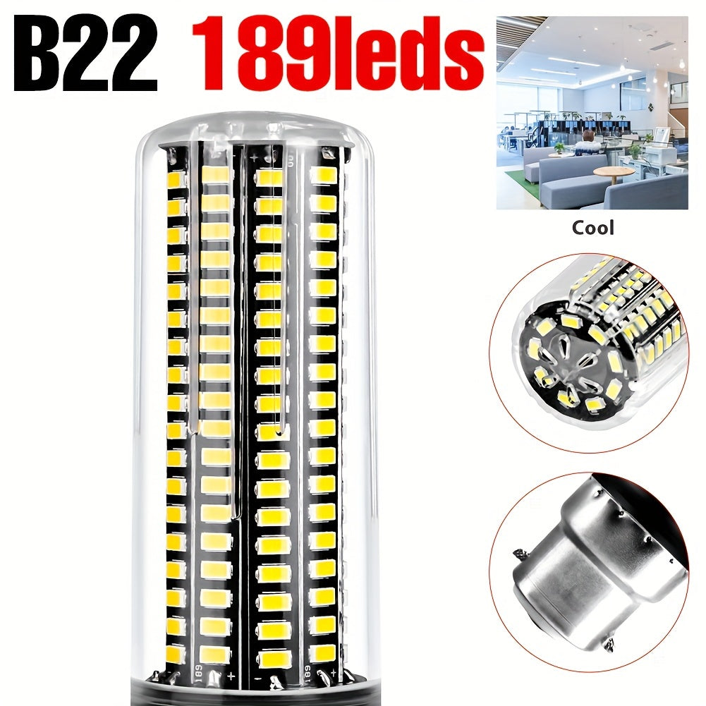 LED corn bulb E14 small screw base spotlight AC85-265V ceiling chandelier built-in bulb E27/E26 universal indoor bright eye-protection flicker-free candle light B22 home use 220V bedroom living room office study downlight 110V bathroom