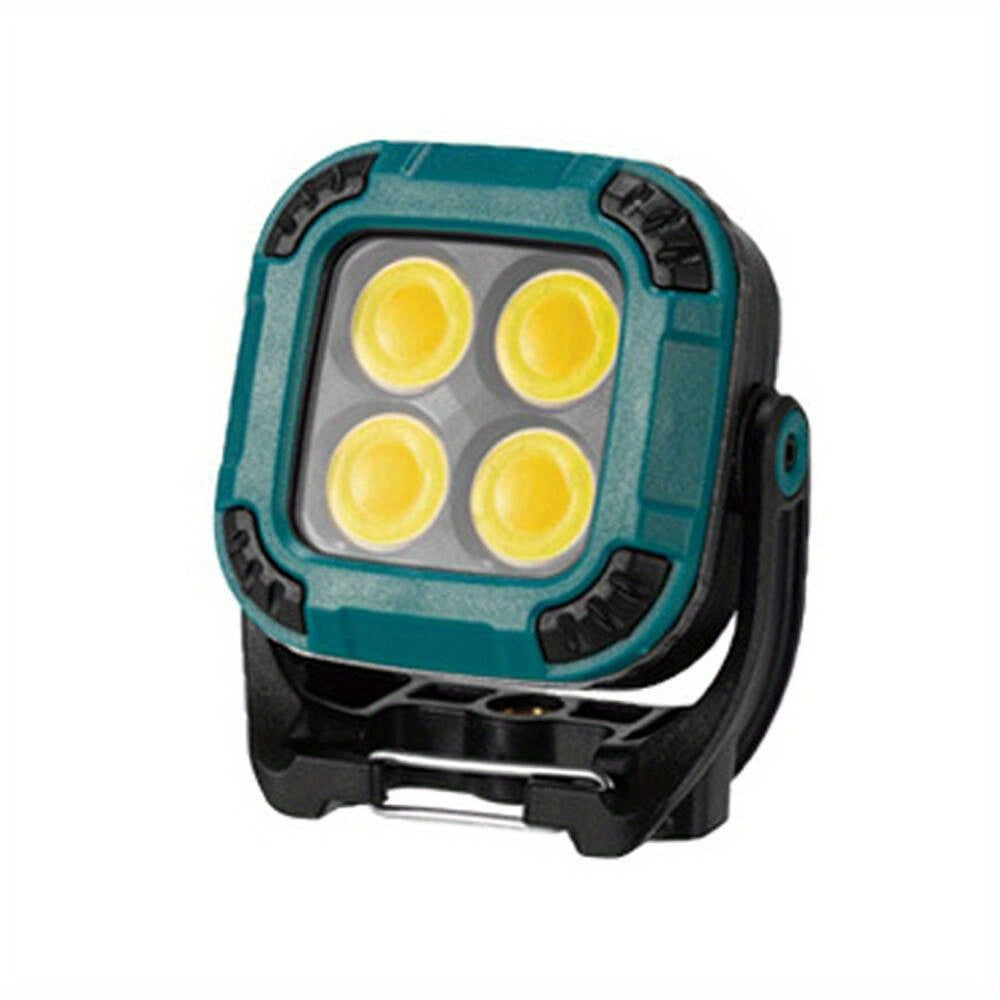 1PC Rechargeable EDC Flashlight, Ultra-Portable Mini COB Work Light with Magnetic Base, 18 Modes Handheld Lamp, 4 Available Models, 360° Rotatable, Pocket & Keychain Size for Outdoor Lighting, Camping, Car Repair, Emergency, Fishing