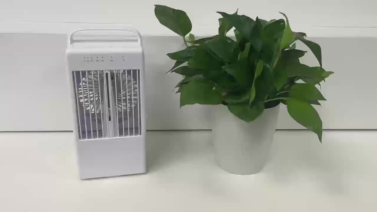 Portable Fan - Quiet Mini Personal Desktop Air Cooler for Bedroom, Living Room, Study and Travel, Energy-Efficient Quadrilateral Design, Battery-Free Direct Powered Cooling Device, Modern Home Air Cooler Fan
