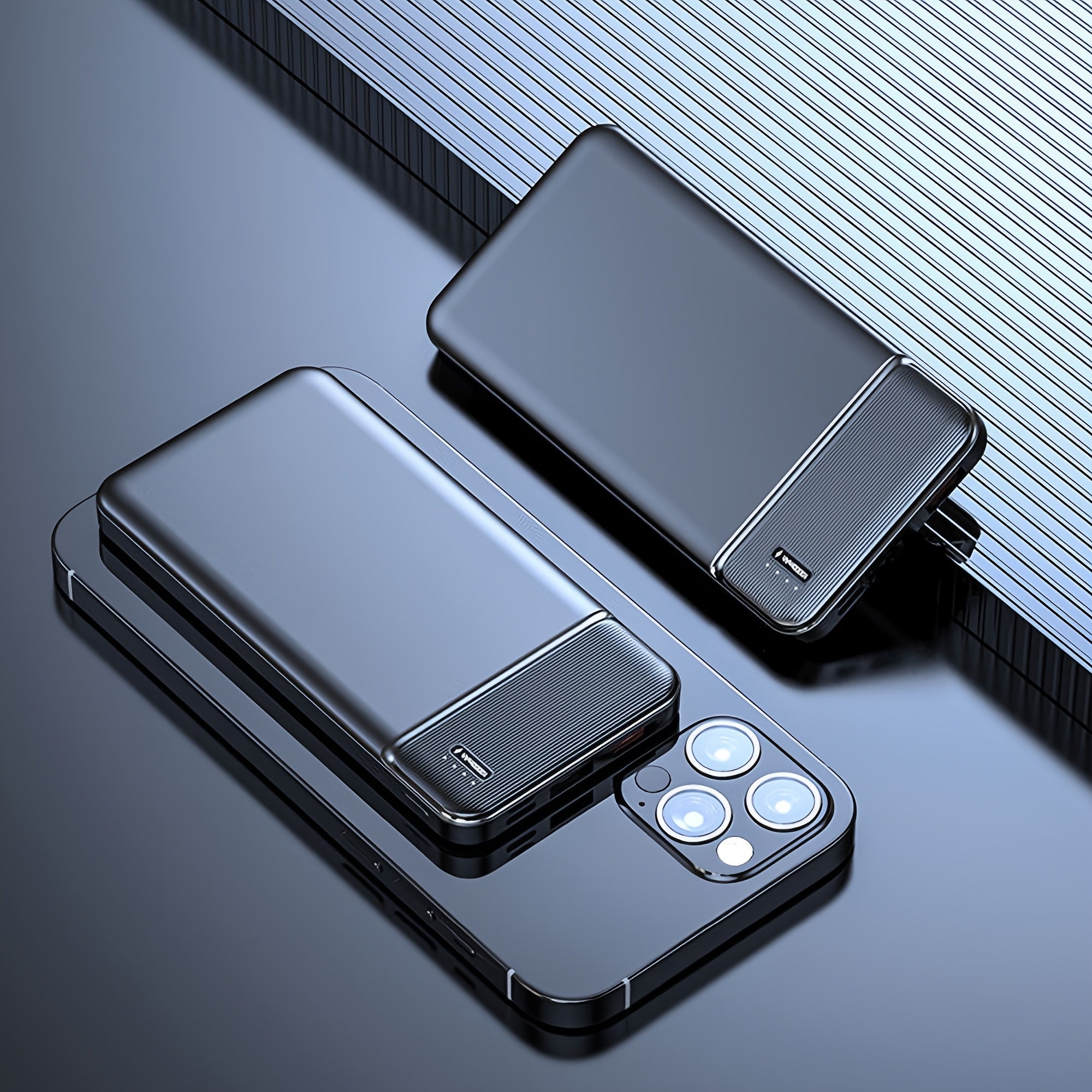 Portable Power Bank with a Capacity of 10000Mah, Featuring PD 22.5W And USB-C Input/Output, Suitable for Charging Smartphones, Smartwatches, Tablets, Heated Clothing, And More