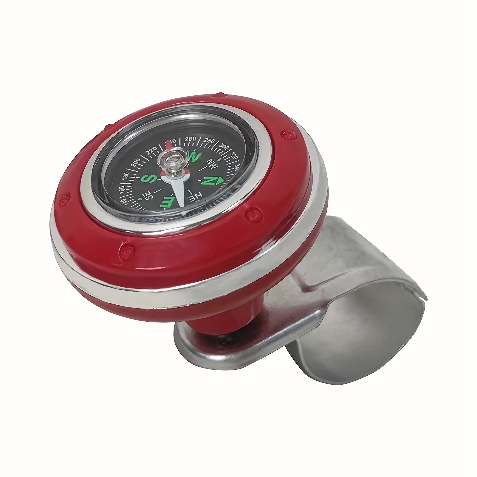 Car Steering Wheel Booster Ball, a Multi-Functional Compass Steering Wheel Gear, Designed Specifically for Vehicles, Reduces Driver Effort When Turning and Parking