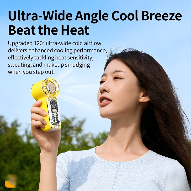 MINI Compressed Small Air Blower, Lightweight Body, Powerful Wind & Portable Design, Equipped with Minil100 Gear, High-Speed Motor Adjustable up to 22,000 RPM, Long-Lasting Battery
