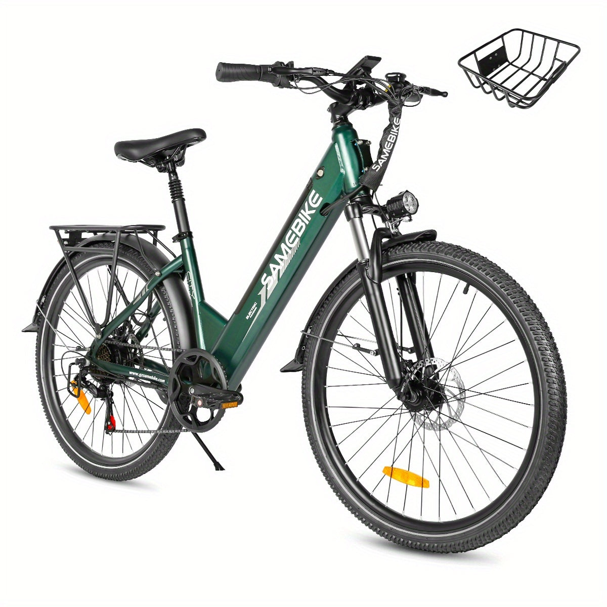RS-A01pro 250W/350W（全球模式）成人折叠电动自行车 - 续航80-90公里，36V13AH可拆卸电池，26英寸重型轮胎，机械碟刹，LCD显示屏，合金车架，黑色折叠电动车，全球电压兼容