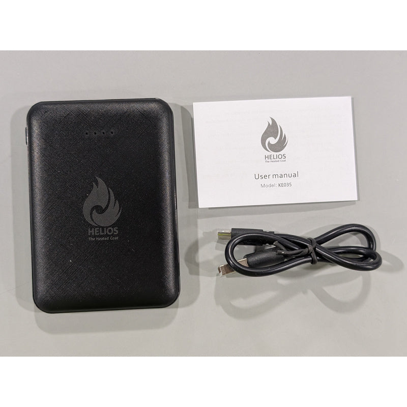 HELIOS 3 USB 10W 5000MAH POWER BANK KE035 - BLACK