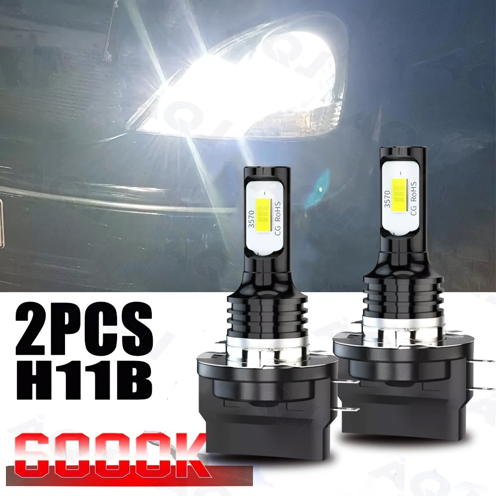 H11B Low Beam LED Headlight Set (2Pcs, No Battery Included) for 2011-2016 Kia Sportage