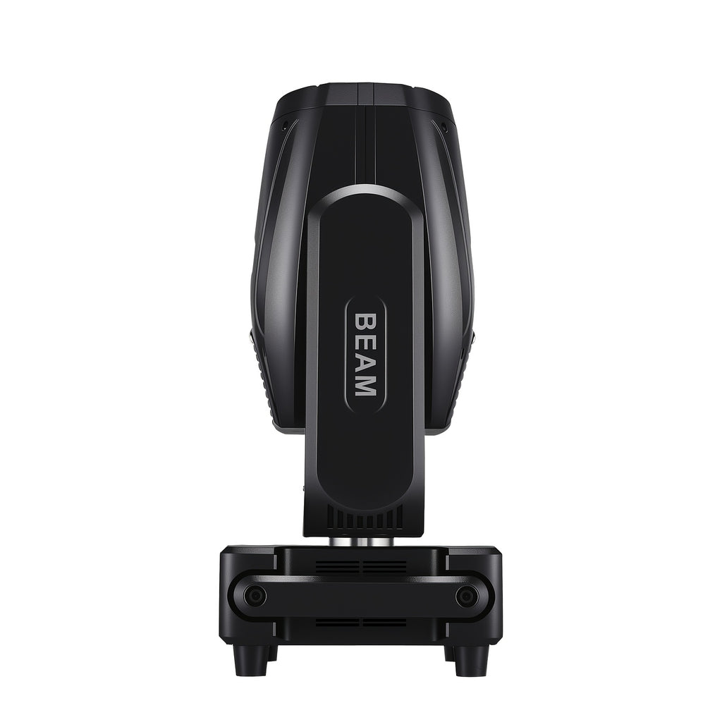 350W beam light, DJ stage light, black moving head light, moving head light, spotlight, stage light - DMX512 control, with 15 colors and 13 gobo patterns, voice/sound activation, aluminum alloy housing