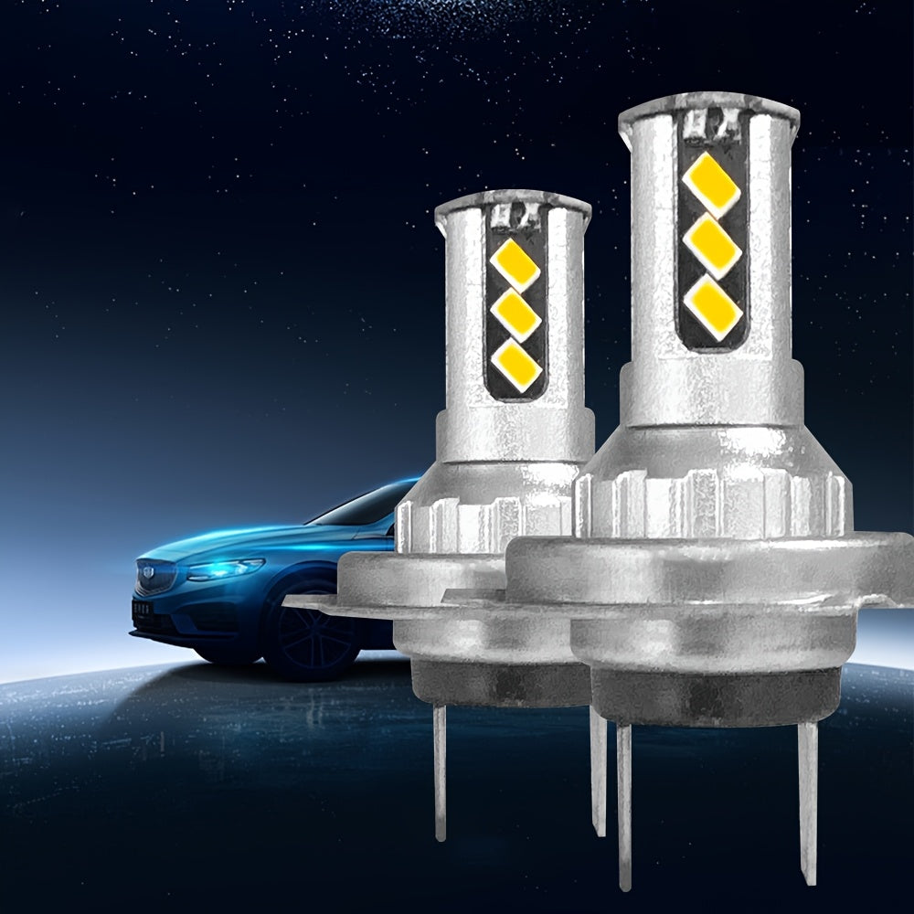 2 High/Low Beam LED Headlights, 55000 Lumens, Strong Penetration, Low Energy Consumption, 5000K White Light, Compatible with 9005/HB3/9006/HB4, H1G110, H3, H7, H11, 200W High Power, 880/881/H27, High/Low Beam