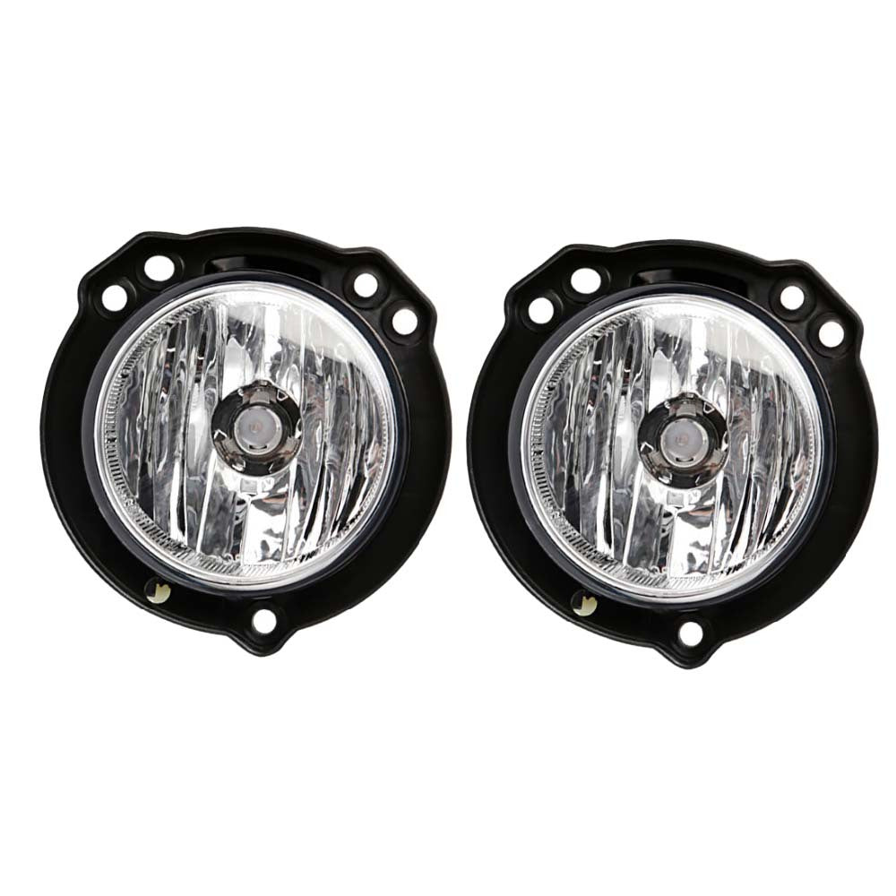 Pair of Left & Right Car Headlights for Toyota Avanza 2012-2015, Clear Headlight Fog Light Replacement, Auto Body Parts