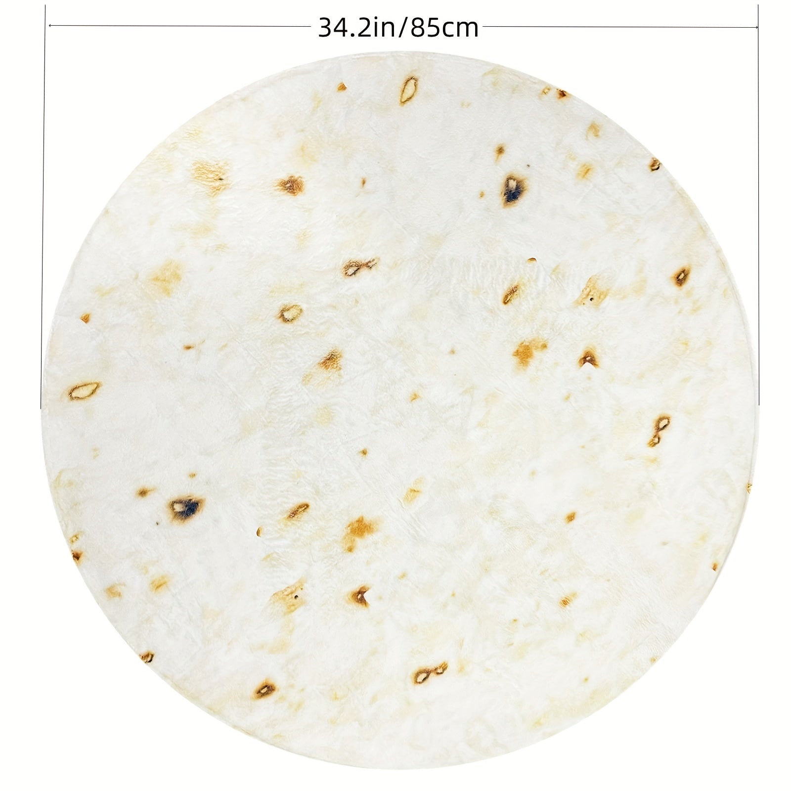 Tortilla 婴儿毛毯，婴儿 Tortilla 襁褓毯，Tortilla 婴儿毛毯 Taco 毯子，适用于新生幼犬猫，285 GSM 柔软法兰绒可穿戴裹毯有趣的迎婴派对礼物...