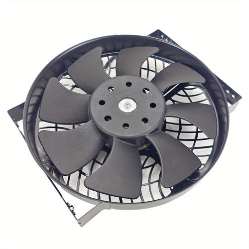 10 Inch Ultra Thin Metal Mesh Universal Cooling Fan, Car AC Condenser Radiator Electric Fan
