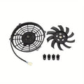 8 Inch 12V Motorcycle Cooling Fan, Universal Parts for 150CC 200CC 250CC ATV Quads, Suitable for Car Air Conditioning Condenser