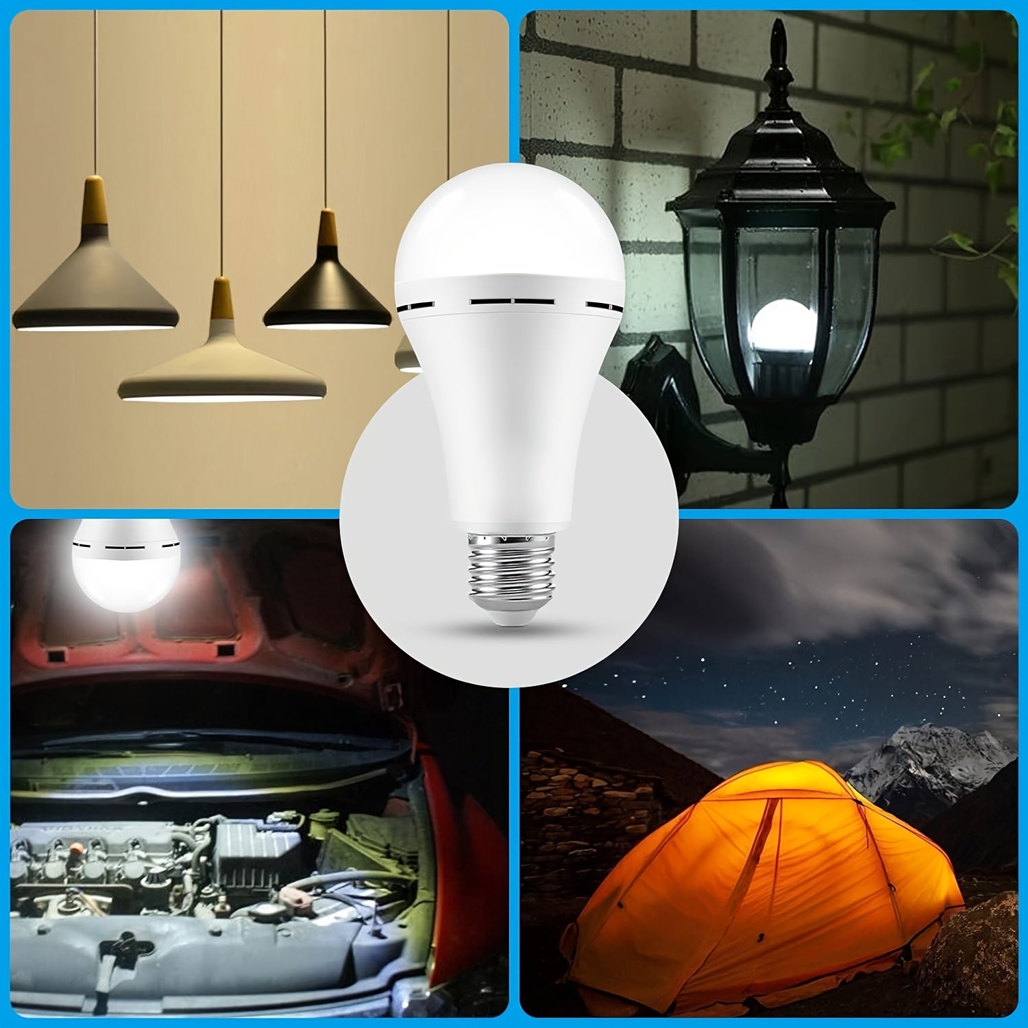E26/E27 rechargeable bulb