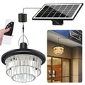 Solar Outdoor Hanging Light, Outdoor Decorative Lighting, Outdoor 360° Wide-Angle Waterproof Floodlight, Brilliant Lighting, Timed Illumination, Adjustable Color Temperature, Can Be Used as Porch and Courtyard Light, Outdoor Ornament