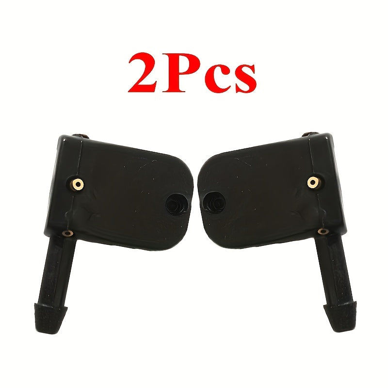 2-Pack Car Wiper Washer Jet Nozzles for Mercedes-Benz Vito W638, Sprinter & VW Crafter – Fits 12mm/8mm Arms, Durable ABS Plastic
