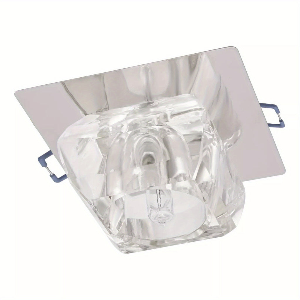 Modern home hallway crystal chandelier, dimmable