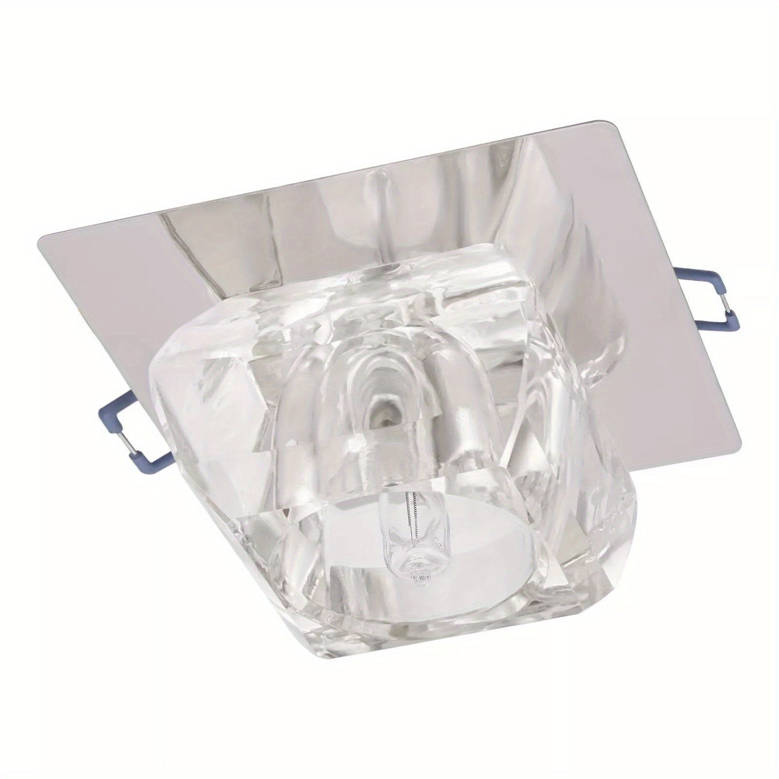 Modern home hallway crystal chandelier, dimmable