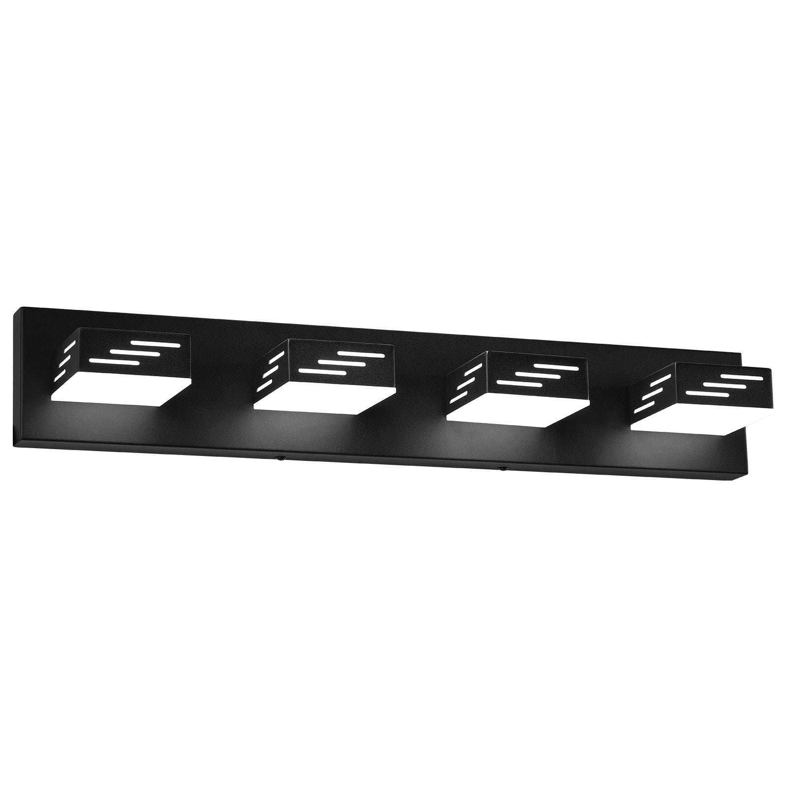 VEVOR 3/4/5/6-Light LED Modern Bathroom Wall Lamp 19.69/25.6/33.5/40.2-Inch Wall Light