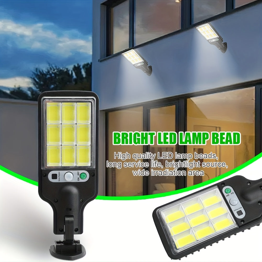 108 COB Reflector LED Security Wall Light with Remote Control, Commercial Street and Area Lighting