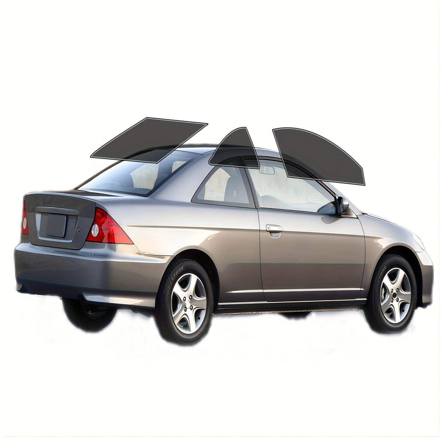 Pre-Cut Window Tint Film for 2001-2005 Honda Civic Coupe