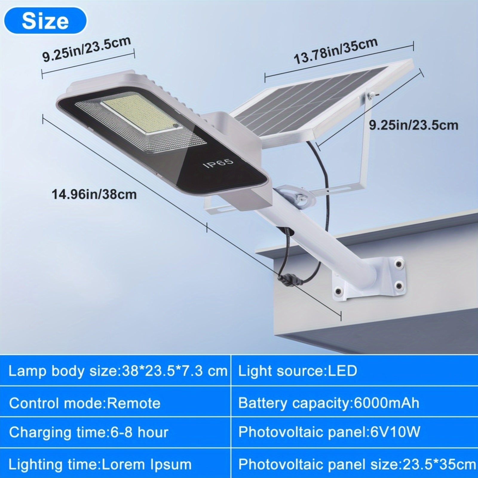 Solar LED Street Light, 1/2/4 Pack 6500K Dimmable Waterproof LED Solar Wall Light, 6000mAh LED Street Light with Remote Control, Motion Sensor, 357 High-Brightness LED Beads Outdoor Solar Street Light, Perfect for Courtyards, Walls
