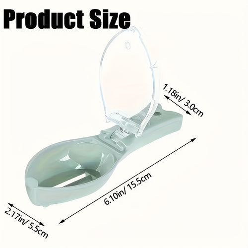 1pc Manual Fish Scale Remover – PP Plastic Fish Scaler, Non-Electric Kitchen Tool for Cleaning Fish, Fish Scale Remover Tool Included
