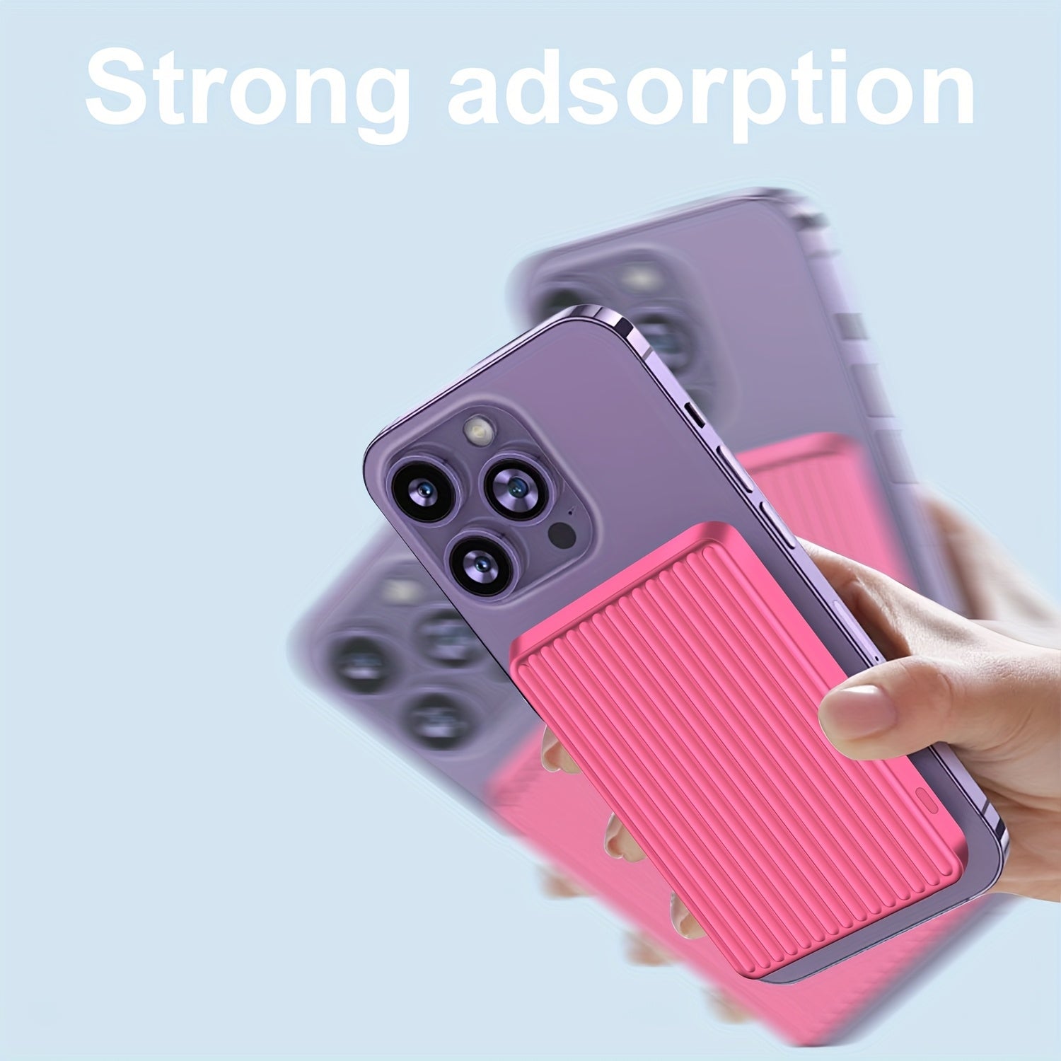 Magnetic Power Bank with a Capacity of 5000 Mah, Featuring Wireless Portability And 20W USB-C Fast Charging, Compatible with Iphone 15/14/13/12 Series