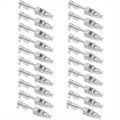 50-Piece Heavy-Duty Automotive Wiring Terminals – Compatible with VW, Audi, Golf, Jetta, Passat, TT, TTS – Stainless Steel Crimp Connectors, Replacement for VW/AUDI Part Numbers N903352.04, 927771, 972774 – For Professional & DIY