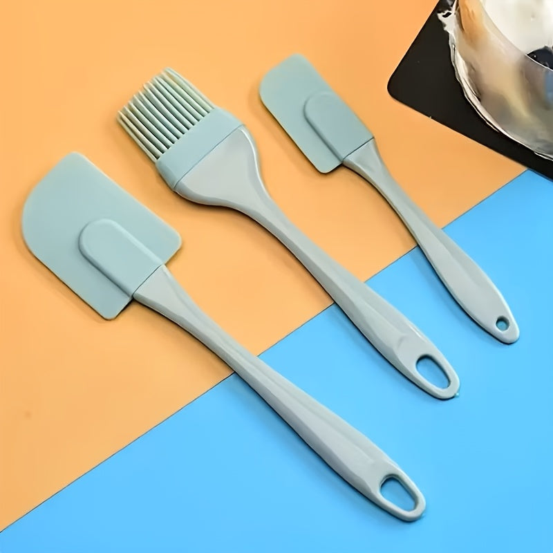 3-Piece Baking Decorating Set – Easily Smooth Cake Surfaces, Brush Sauces & Collect Batter – Makes Baking Process More Enjoyable