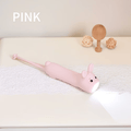 Cute Animal Shaped Flashlight Soft Touch Portable Night Light Ideal Bedside Lamp Gift for Camping Emergency Home Use