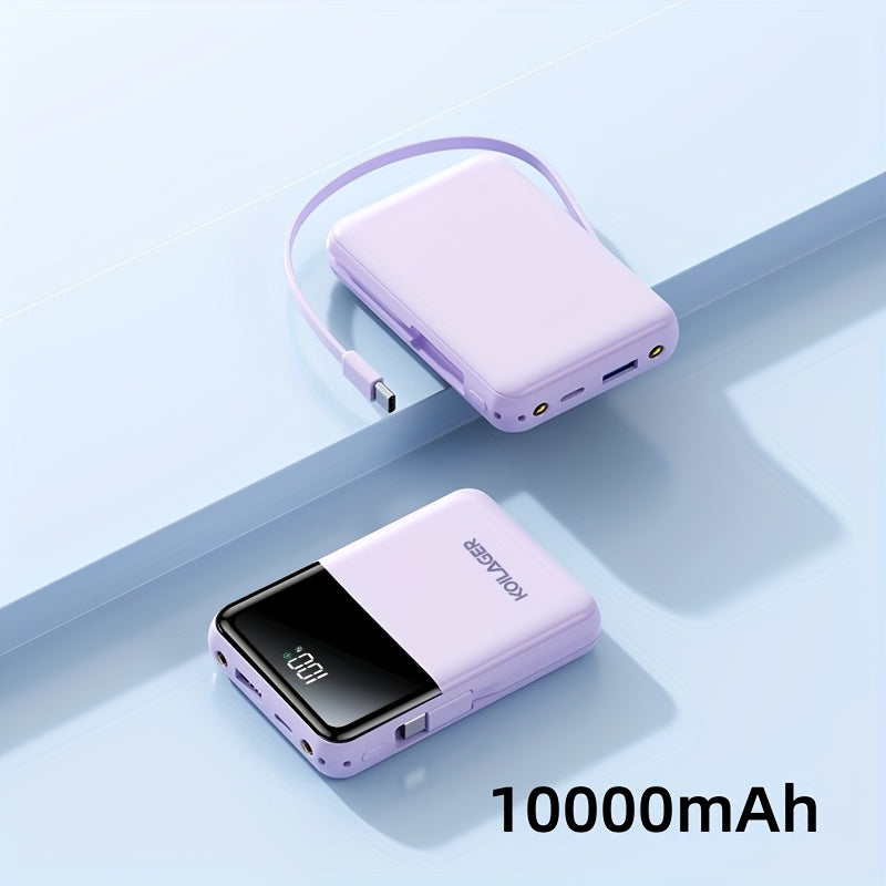 Brand New Upgraded Super Fast Charging Power Bank, Size with 10, Large Capacity, Includes Type-C Cable, Compatible with Iphone 15 Pro/16 Max/Android (22.5W/PD20W/LED Light), Portable Mobile Power Source