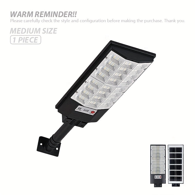 2 Pack / 1 Pack - Solar Outdoor Street Light, Home/Commercial Street Lighting, Super Bright Security Street Light, Automatic Sensor Switch with PIR Motion Sensor - Perfect for Street Lighting, Garden, Garage, Backyard, Doorway, RV Lighting