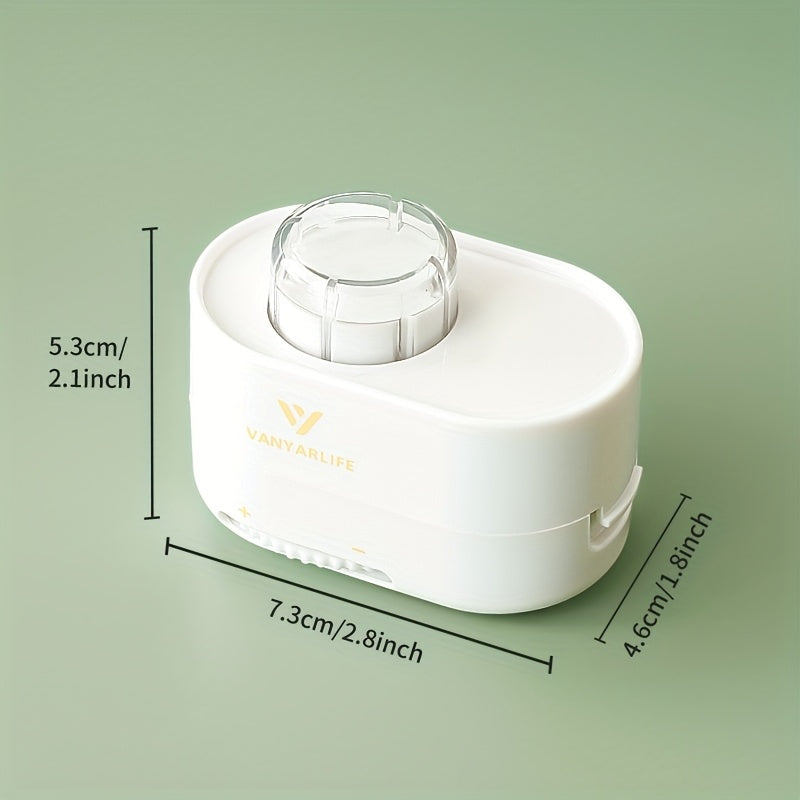 全尺寸药片分割器·带储药仓切割器（大小药片通用/旅行宠物多场景适用），小药片专用切割器，便携式药片切割器