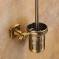 Wall Mount Toilet Brush Set - Home Design Focused on Reaching Hard-to-Reach Areas, Luxury & Flexible Cleaning, No Corner Missed in Bathroom