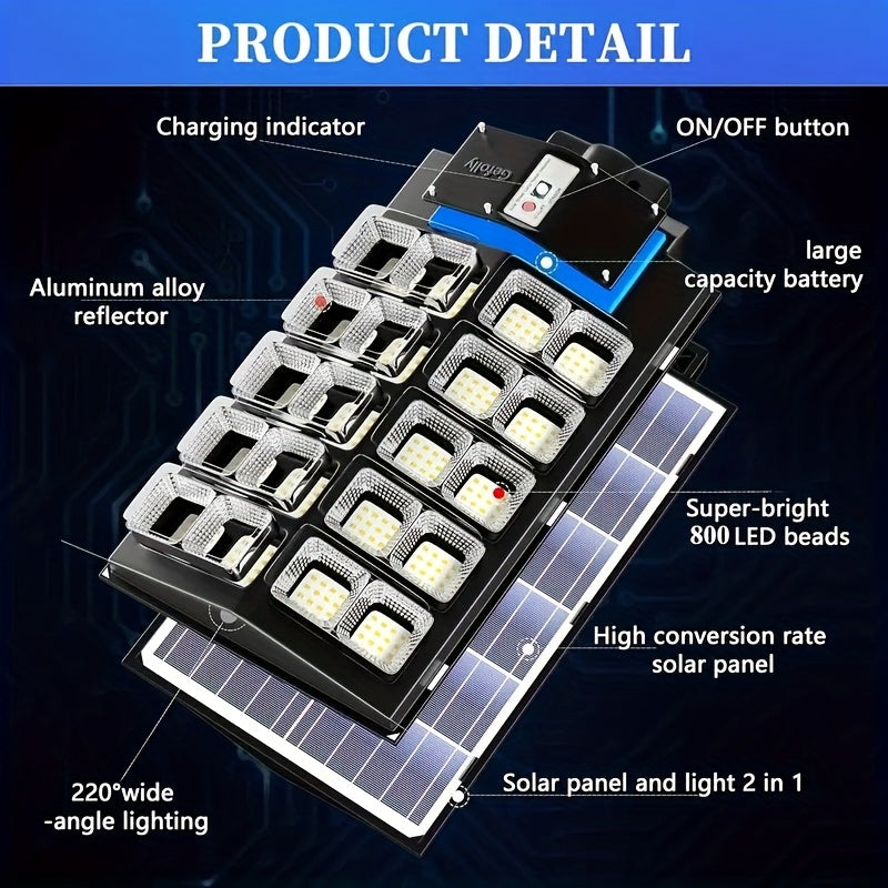 Outdoor Solar Street Light, Easter Wedding Decoration Room Light, Solar Parking Lot Light, Festival Decoration Commercial Solar Light, Sunrise Sunset Sensor, Garden Courtyard Valentine‘s Day Security Area Lighting