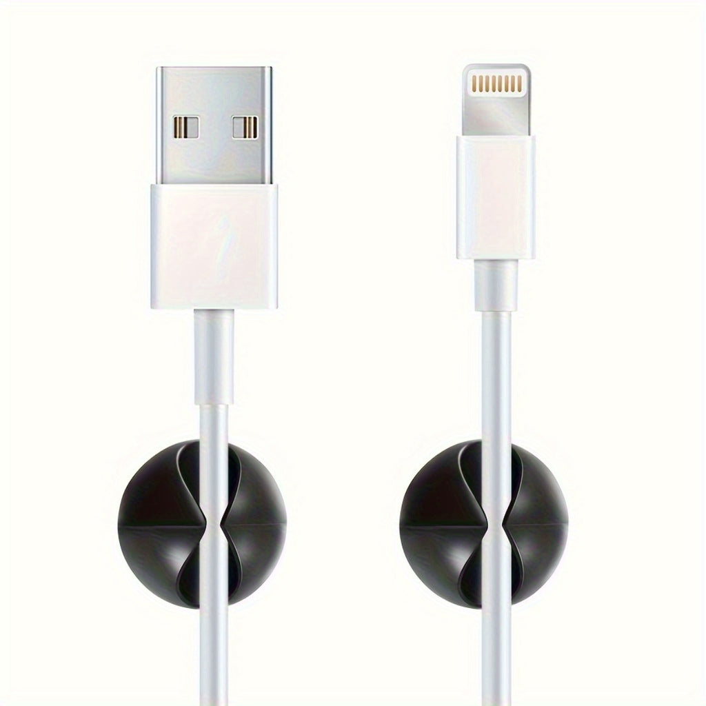5/10/20Pcs Dashboard Cable Management Clips, Plastic Wire Organizer for Headphone & Charging Cords, Universal Car Interior Accessory