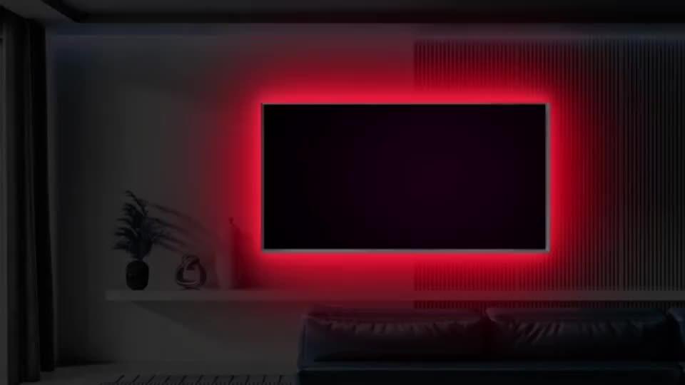 1组39.37英寸、78.74英寸、118.11英寸、196.85英寸，RGB 3键控制器LED灯条，USB供电，5V 5050SMD贴片灯，适用于家居装饰客厅卧室电视背景