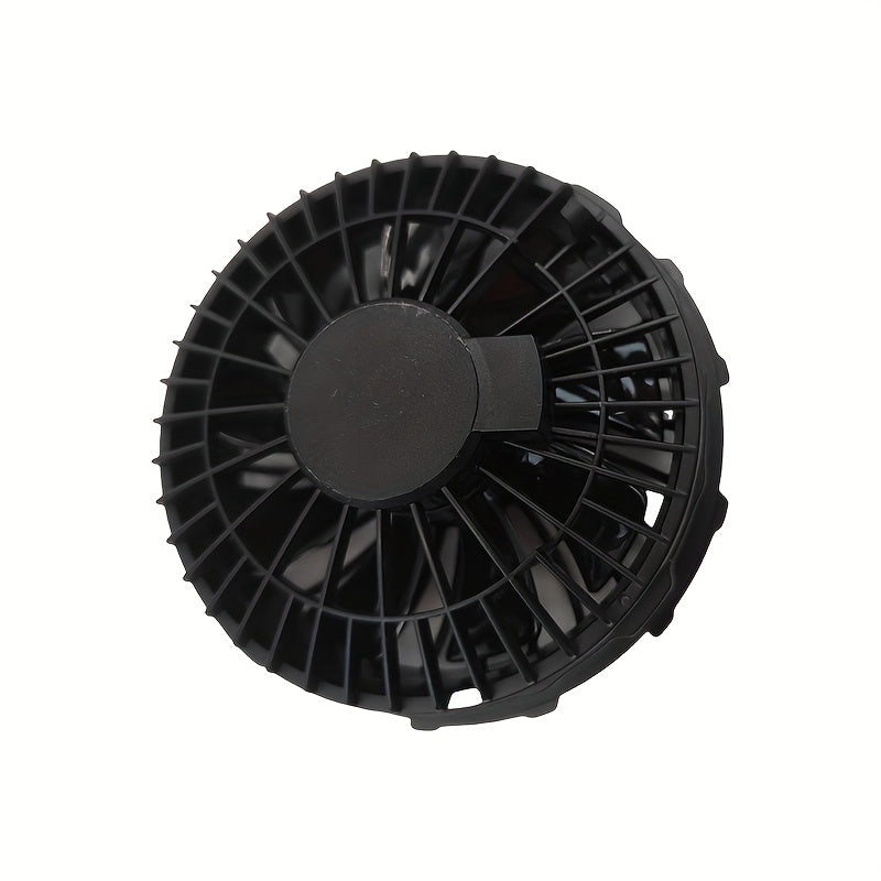 Fan Clothes Use 9-Blade Fan, High Airflow Brushless Motor, 5V USB Port Working Clothes Cooling Fan, 1 Pair