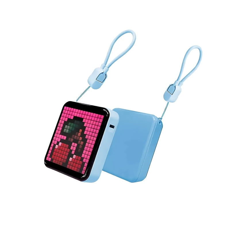 LED Mini Pixel Screen Portable Power Bank
