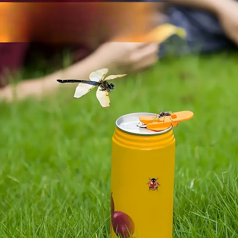 Two Durable Plastic Can Openers - Ergonomic Easy-Grip Design, Leak-Proof & Portable, Ideal for Camping, Picnics, BBQs, College Parties - Kitchen & Outdoor Drink Accessories, Camping Tools, BBQ Gear, Reliable Can Opening Solution
