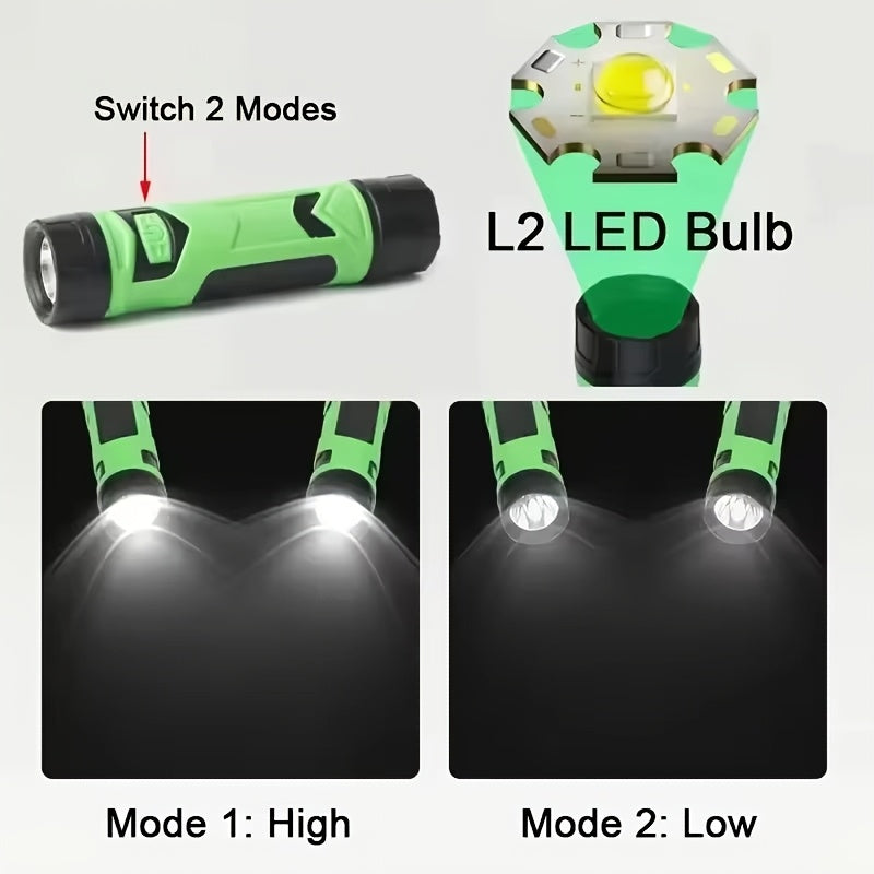 Portable Reading Light, Hands-Free Neck Hanging Flashlight, Ideal for Bedroom Reading, Multi-Functional Work Light with Magnetic Function, Perfect for Outdoor Camping & Emergencies