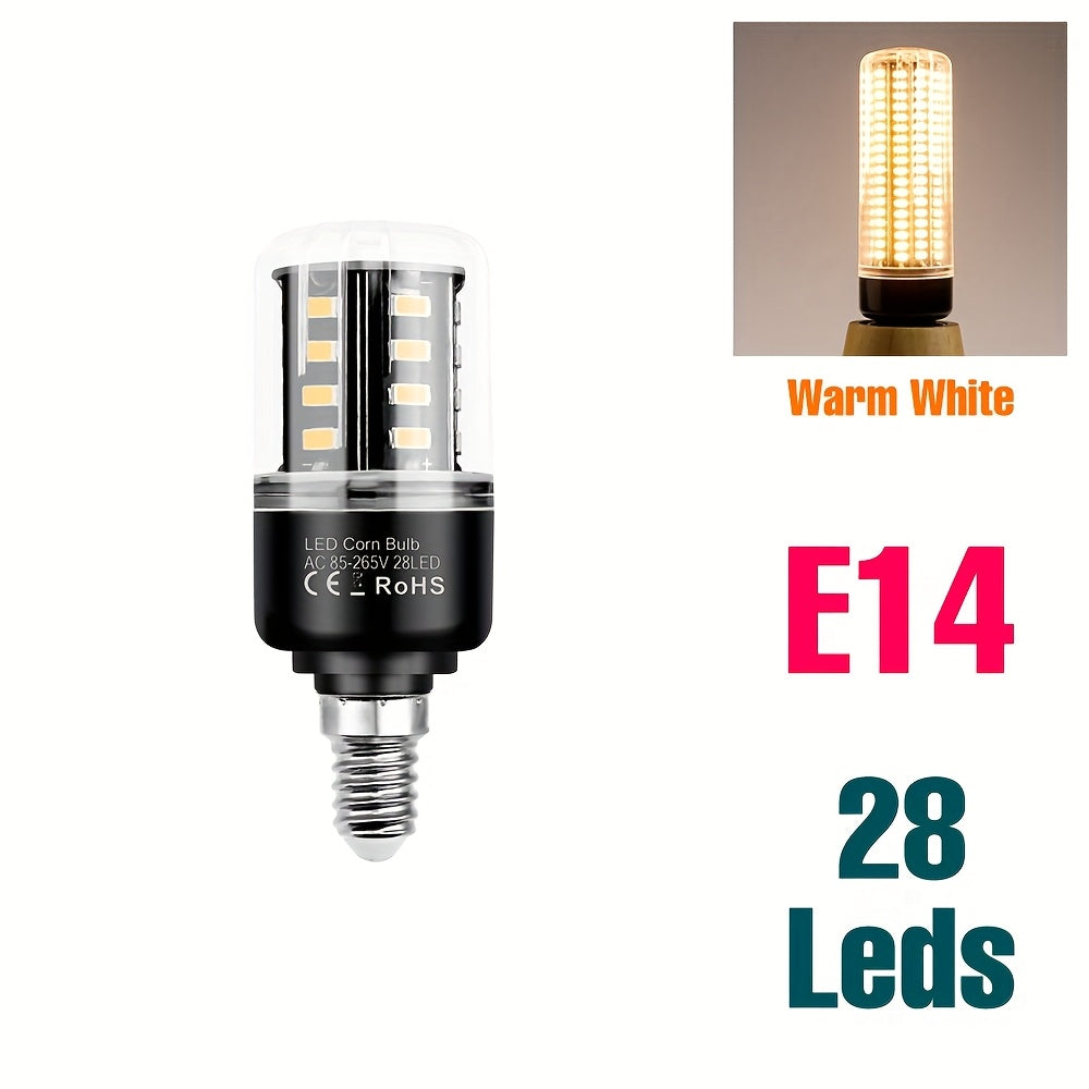 LED bulb E26/E27 corn light E14 indoor spotlight B22 ceiling light AC85-265V candle light 220V recessed downlight 110V flicker-free eye-protection pendant light for living room kitchen bedroom bathroom office