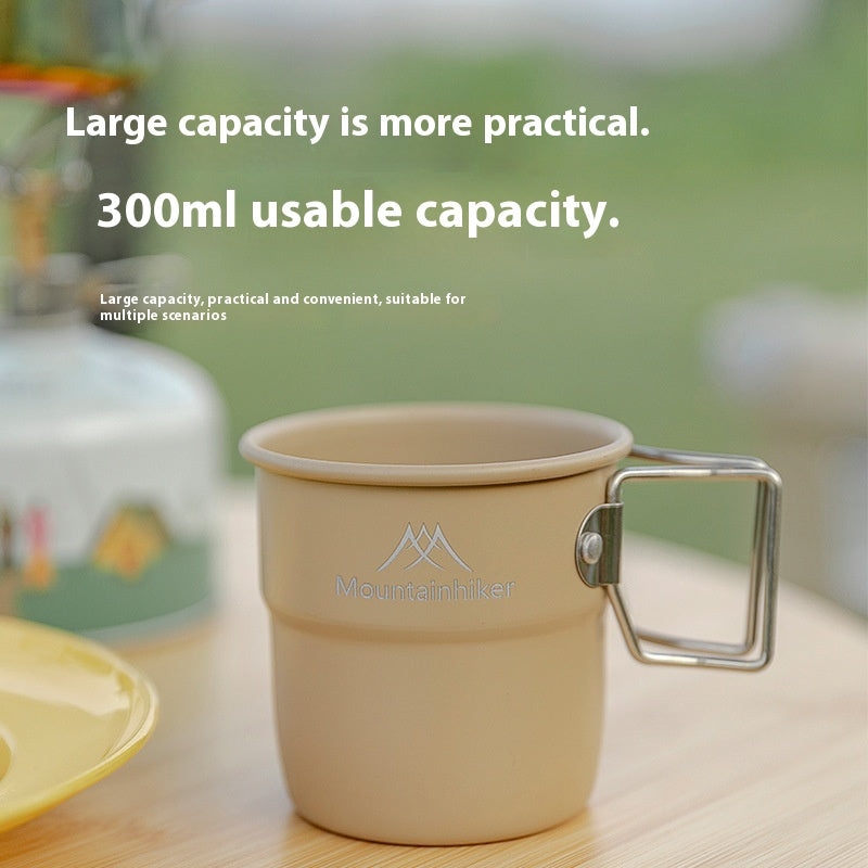 Mountainhiker Camping Cup, Travel Cutlery, Picnic Utensils, Outdoor Gear, Travel Cooking Set, Cookware, Hiking