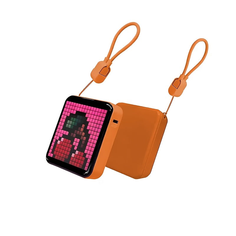 LED Mini Pixel Screen Portable Power Bank