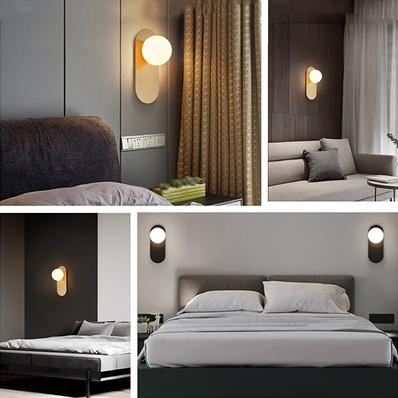Minimalist Bedside Wall Light, Simple Modern Nordic Living Room Background Wall Light, Hallway Corridor Wall Light