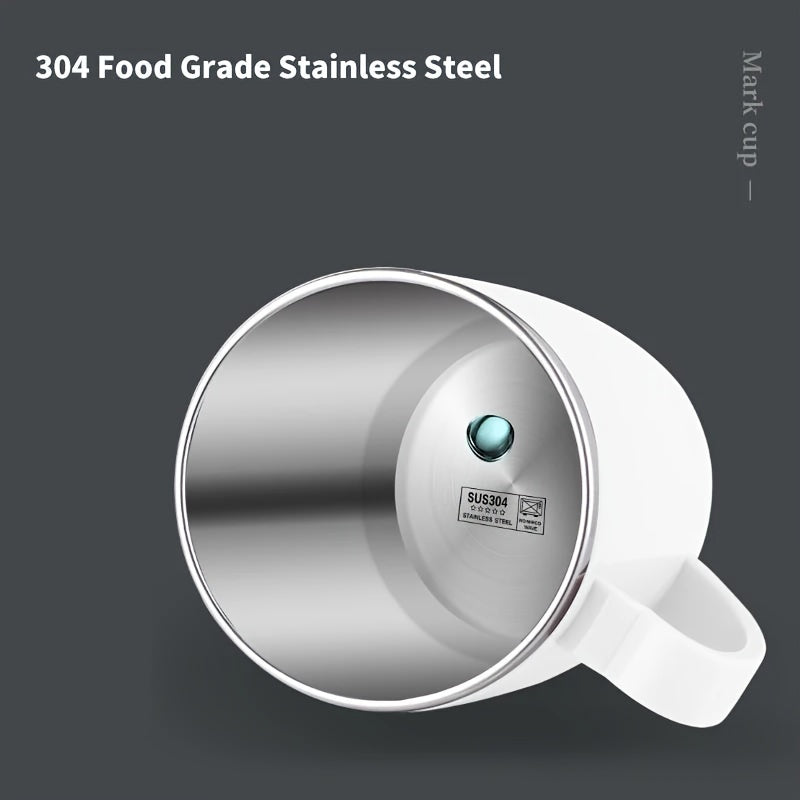 304 Stainless Steel Double Wall Insulated Water Mug, Colorful Double Layer Coffee Cup
