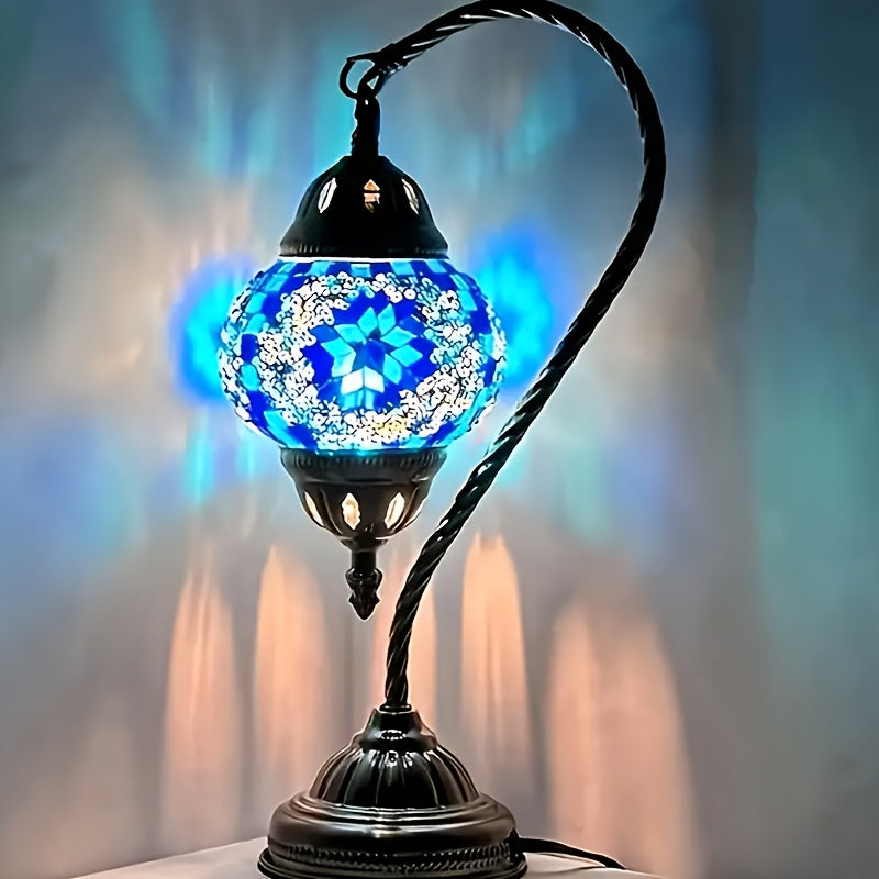 Limited edition Turkish vintage romantic small table lamp, decorative table lamp for bedroom, study, coffee shop, restaurant, hotel, homestay