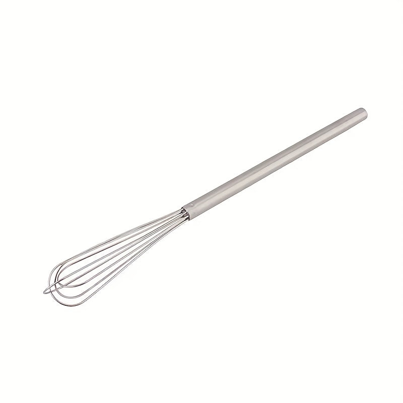 Stainless Steel Mini Whisk, Manual Handheld Egg Beater, Durable Metal Mixer for Kitchen Cooking and Baking