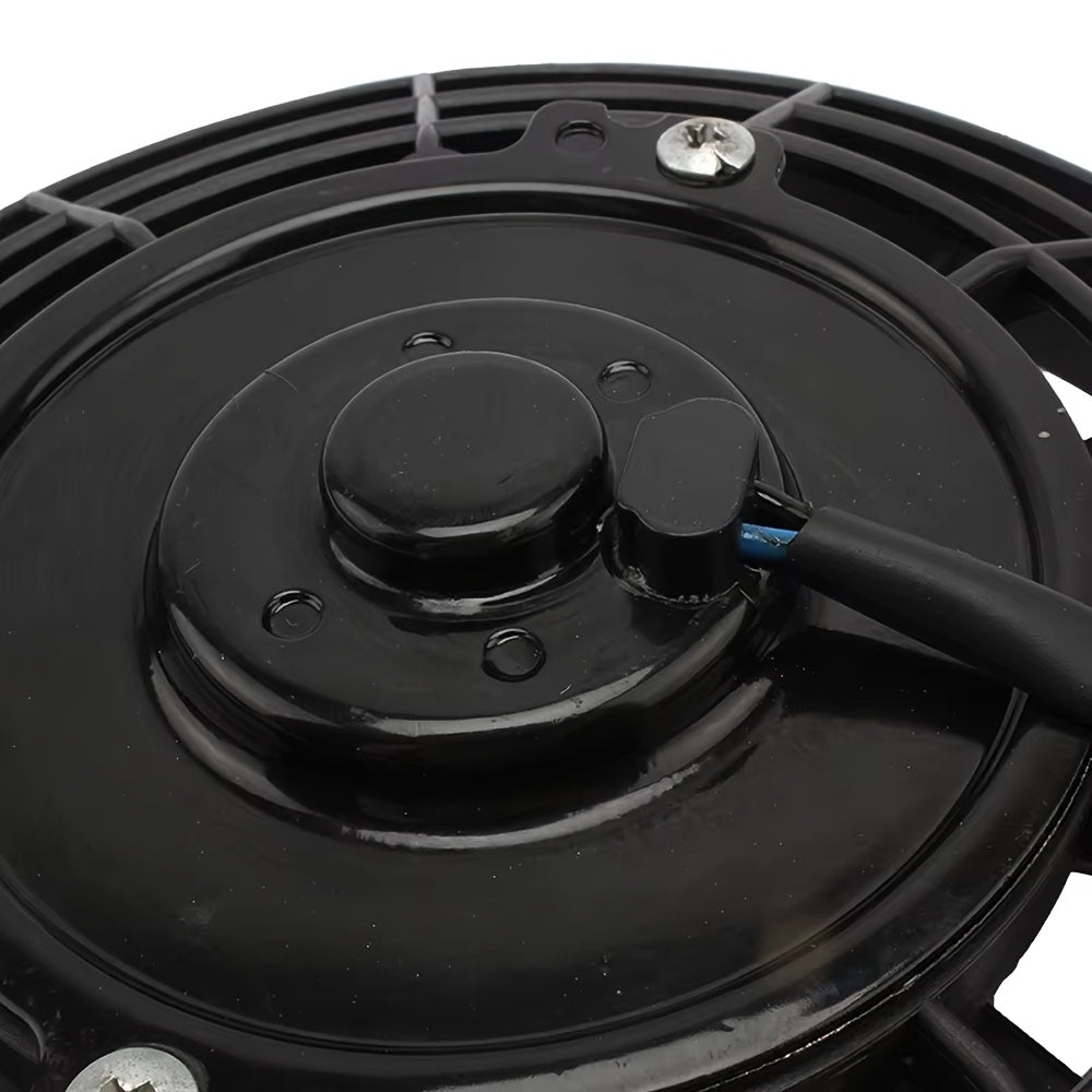 8 Inch 12V Motorcycle Cooling Fan, Universal Parts for 150CC 200CC 250CC ATV Quads, Suitable for Car Air Conditioning Condenser