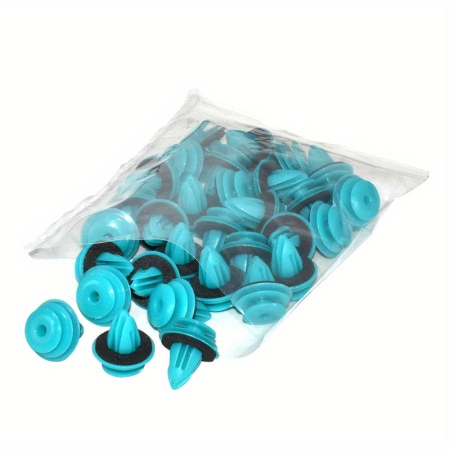 60pcs Automotive Plastic Retainer Clips – Thickened Material, Vehicle Door Trim Fasteners, Body Parts & Car Decoration Accessories