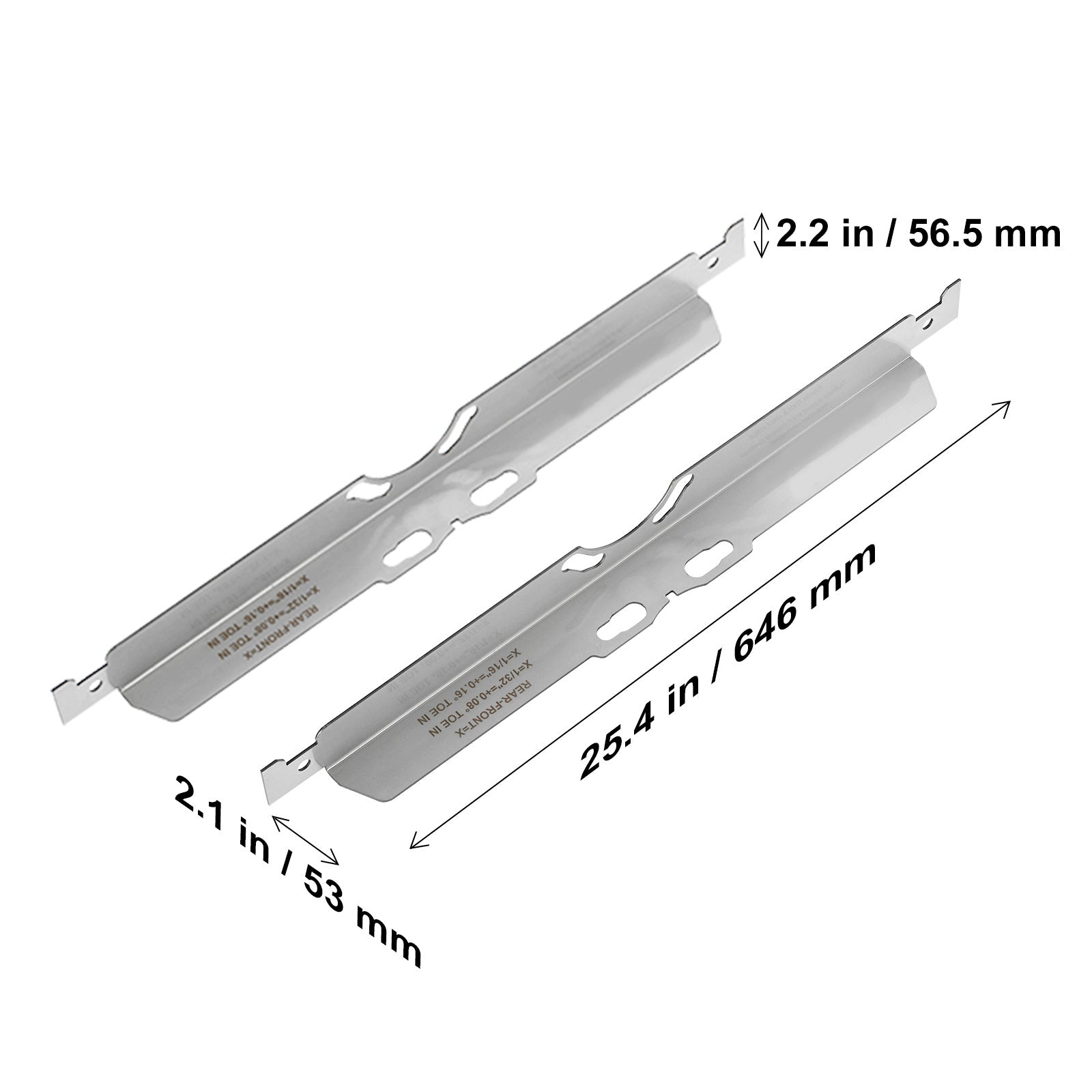 VEVOR Wheel Alignment Tool, 2 Pack Wheel Alignment Turntables, Stainless Steel Wheel Alignment Discs, Accurately Measure Tire Angles, Includes 2 Measuring Tapes and Conversion Chart
